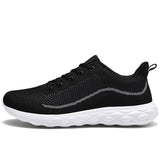 AREQW Brand Men Fashion Shoes Casual Men Shoes Cheap Men Sneakers Black Breathable Shoes 2019 Male Sneakers Zapatillas Hombre