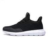 AREQW Brand Men Fashion Shoes Casual Men Shoes Cheap Men Sneakers Black Breathable Shoes 2019 Male Sneakers Zapatillas Hombre